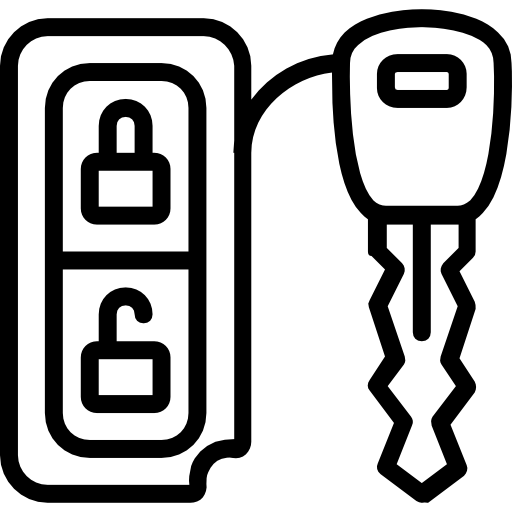 Car key Basic Miscellany Lineal icon