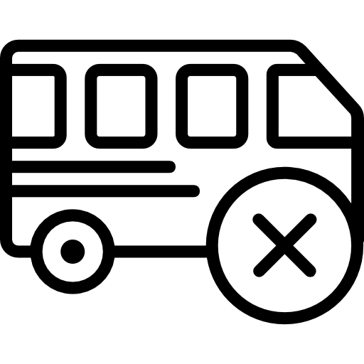Ônibus Basic Miscellany Lineal Ícone