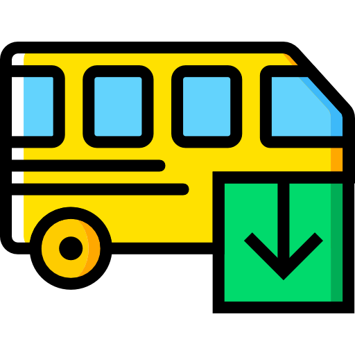 bus Basic Miscellany Yellow icon