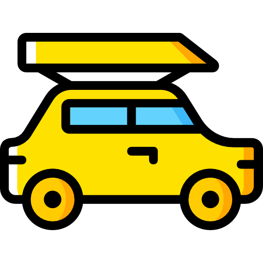 samochód Basic Miscellany Yellow ikona