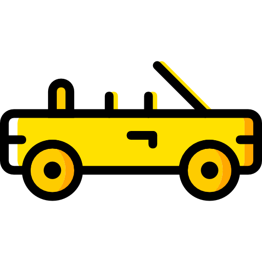 carro Basic Miscellany Yellow Ícone