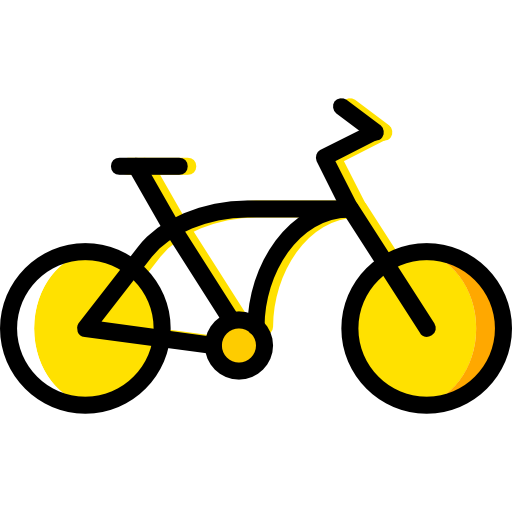 bicicletta Basic Miscellany Yellow icona