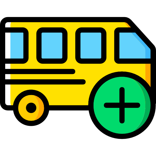 autobus Basic Miscellany Yellow Icône