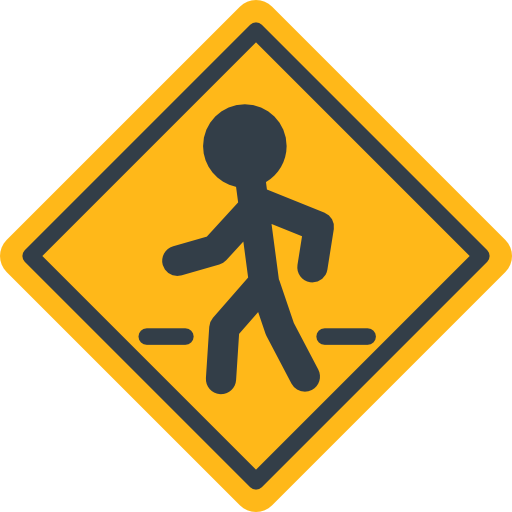 Crosswalk Special Flat icon