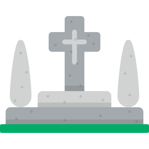 Cemetery Special Flat icon