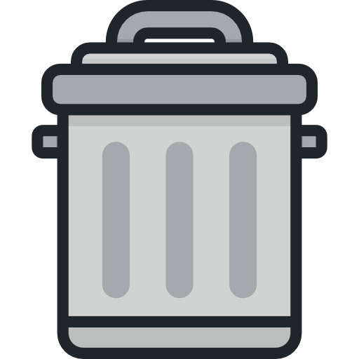 Trash Special Lineal color icon