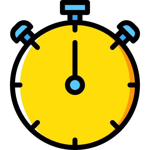 timer Basic Miscellany Yellow icon