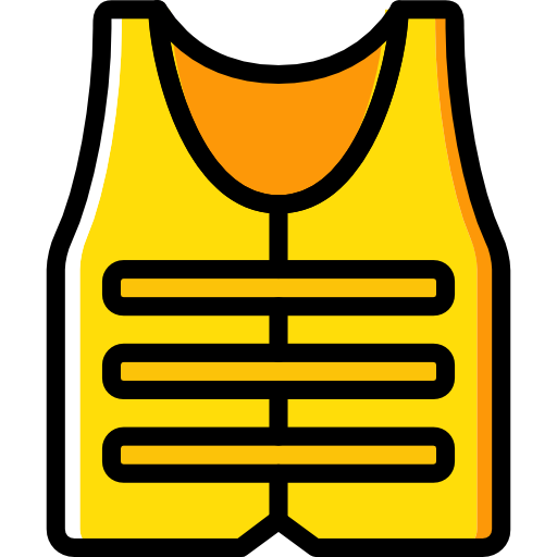 Bullet proof vest Basic Miscellany Yellow icon