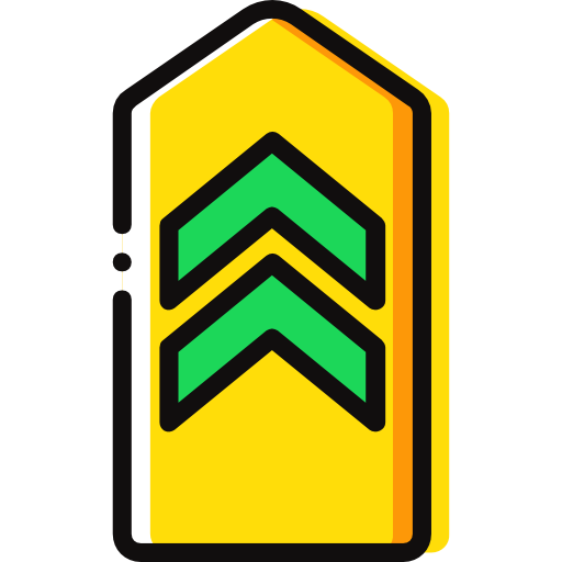 Chevron Basic Miscellany Yellow icon