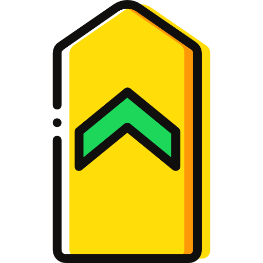 chevron Basic Miscellany Yellow icoon