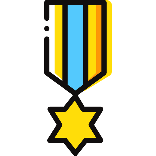 Медаль Basic Miscellany Yellow иконка