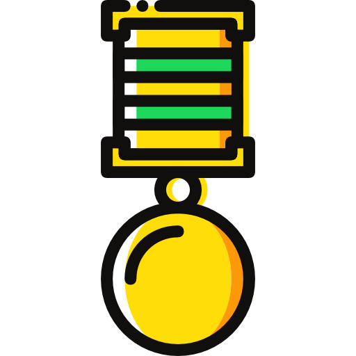 메달 Basic Miscellany Yellow icon