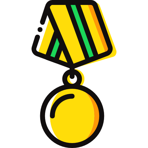 Medal Basic Miscellany Yellow icon
