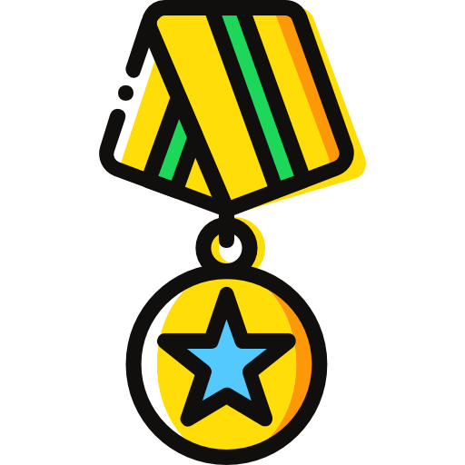 medal Basic Miscellany Yellow ikona