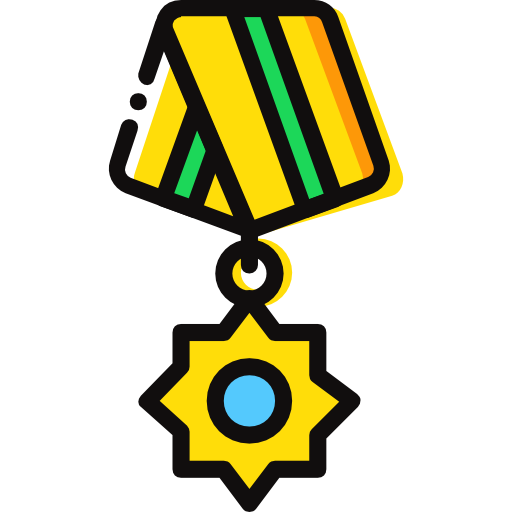 Медаль Basic Miscellany Yellow иконка