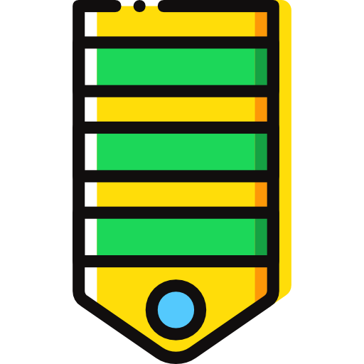 Chevron Basic Miscellany Yellow icon