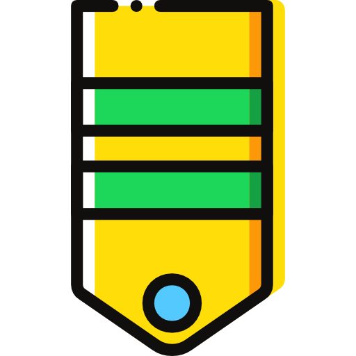 Chevron Basic Miscellany Yellow icon