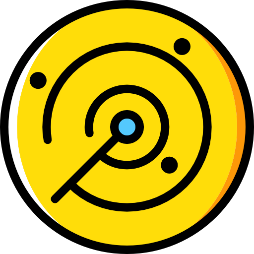 radar Basic Miscellany Yellow icono