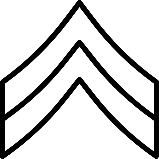 chevron Basic Miscellany Lineal icona