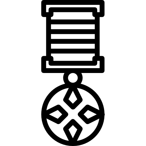 Medal Basic Miscellany Lineal icon