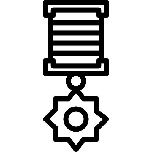 Medal Basic Miscellany Lineal icon