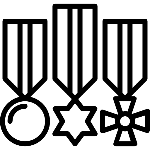 medal Basic Miscellany Lineal ikona