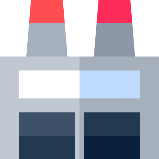 Производство Basic Straight Flat иконка