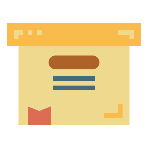 Box Smalllikeart Flat icon