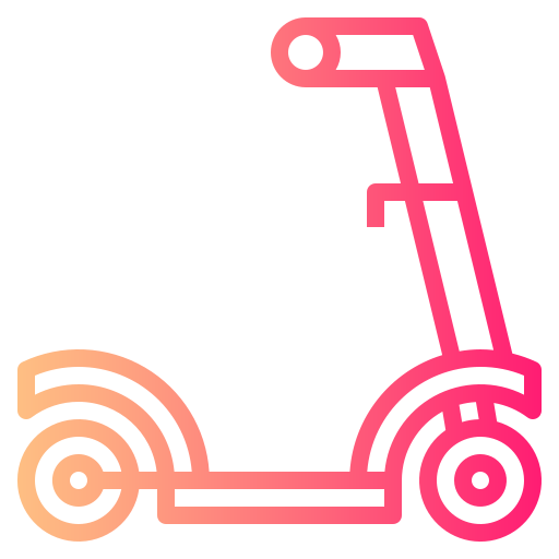 scooter Smalllikeart Gradient icona