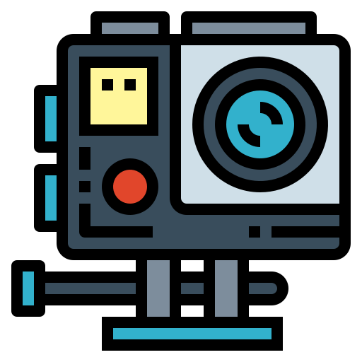 gopro Smalllikeart Lineal Color icon