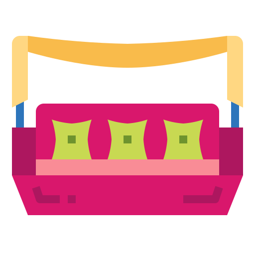 sofa Smalllikeart Flat icon