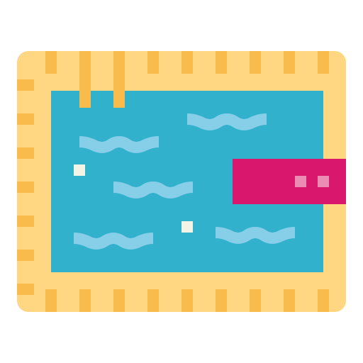 zwembad Smalllikeart Flat icoon