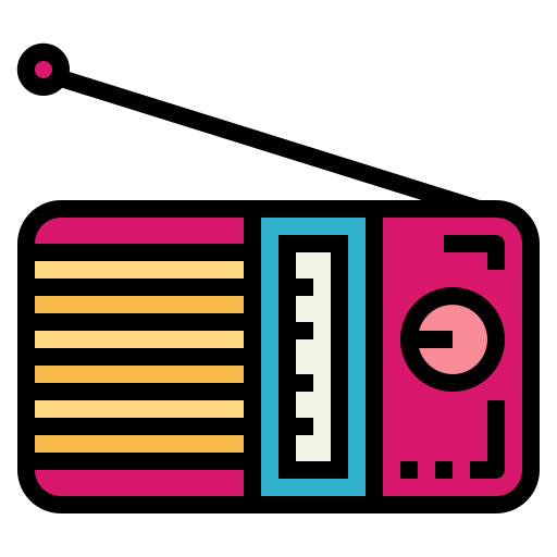 radio Smalllikeart Lineal Color icono