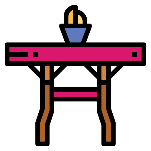 mesa Smalllikeart Lineal Color icono