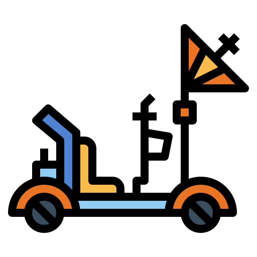 음력 로빙 차량 Smalllikeart Lineal Color icon