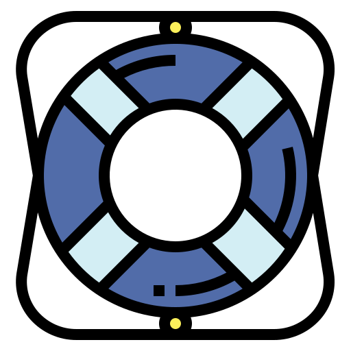 Lifesaver Smalllikeart Lineal Color icon