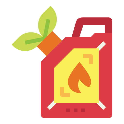 바이오 연료 Smalllikeart Flat icon