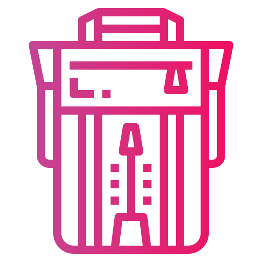 Backpack Smalllikeart Gradient icon