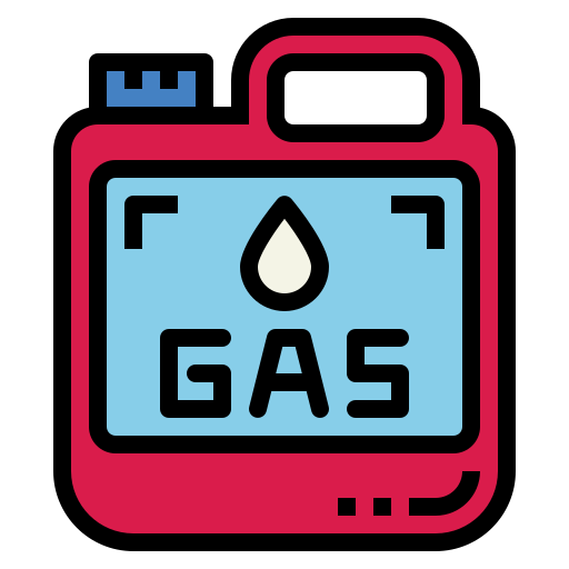 ガソリン Smalllikeart Lineal Color icon