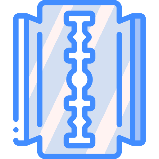면도칼 Basic Miscellany Blue icon