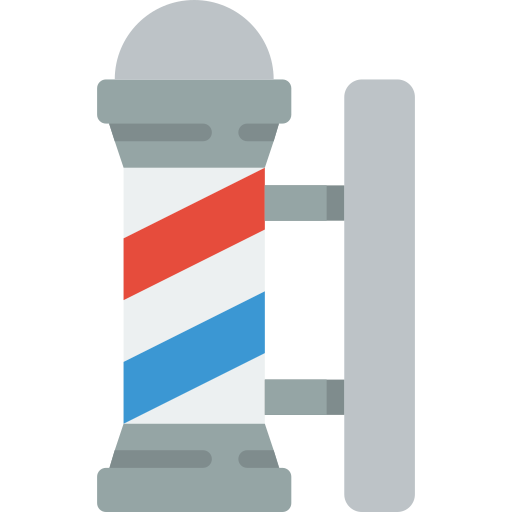 Barber pole Basic Miscellany Flat icon