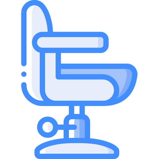 理容室の椅子 Basic Miscellany Blue icon