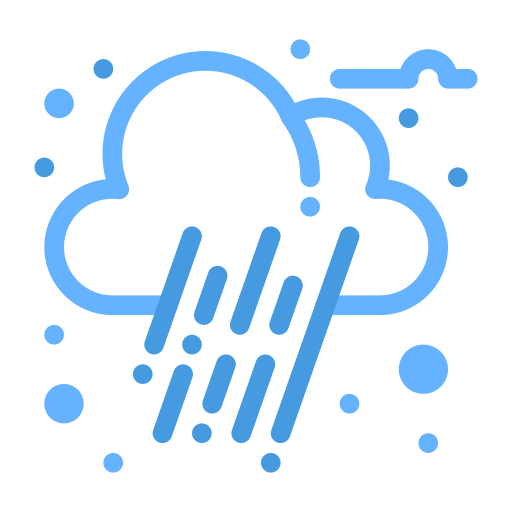 Rain Flatart Icons Flat icon