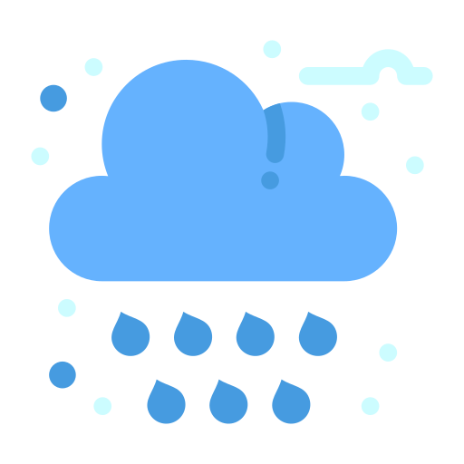 Rain Flatart Icons Flat icon