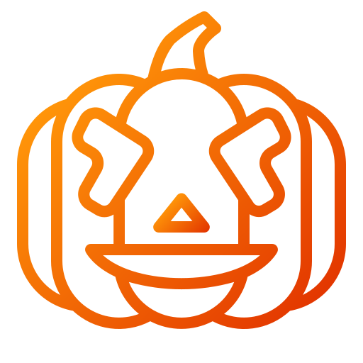 Jack o lantern Andinur Gradient icon