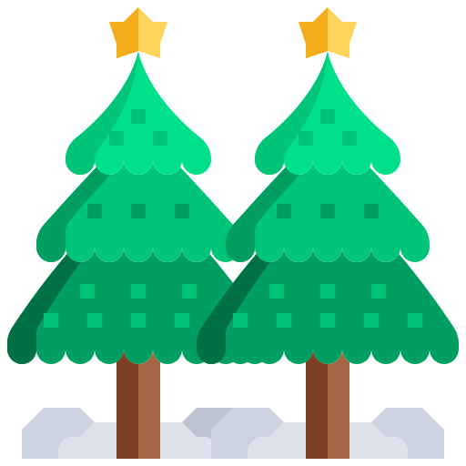 Christmas tree Justicon Flat icon