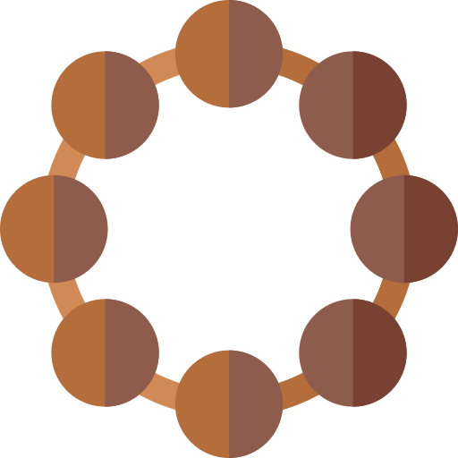 koralik Basic Rounded Flat ikona