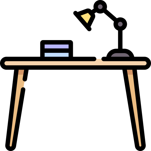 scrivania Special Lineal color icona