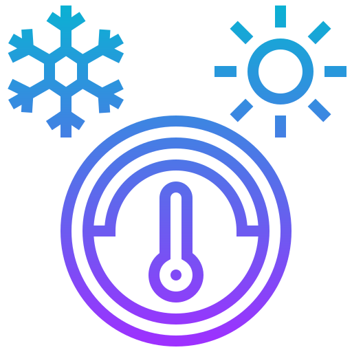 termometr Meticulous Gradient ikona