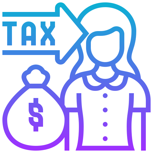 belasting Meticulous Gradient icoon